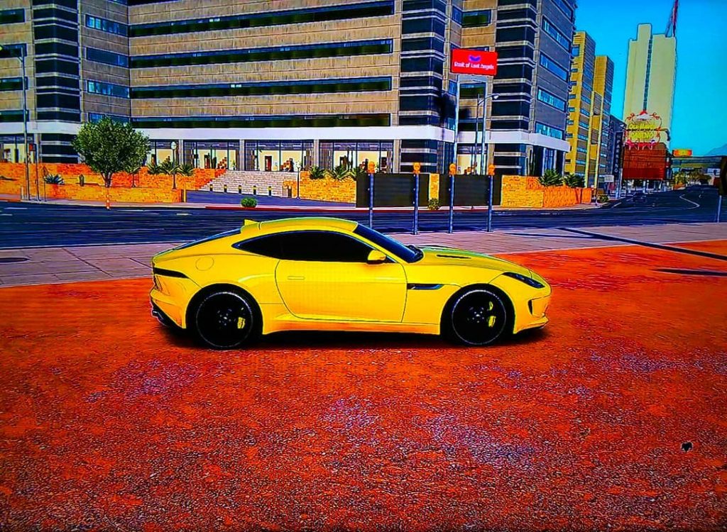 jaguar f type r tuning amarillo