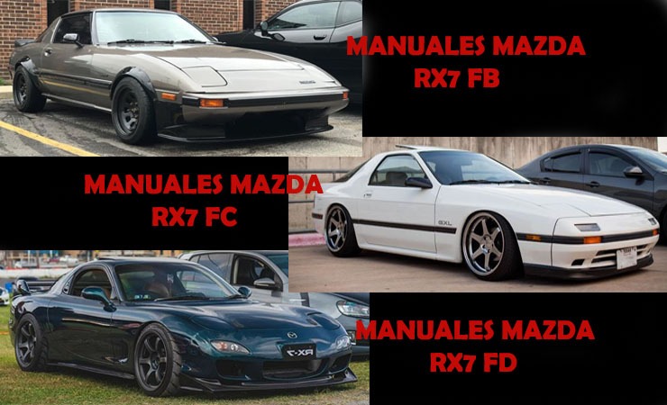 Manuales y diagramas Mazda Rx7 FB - FC - FD