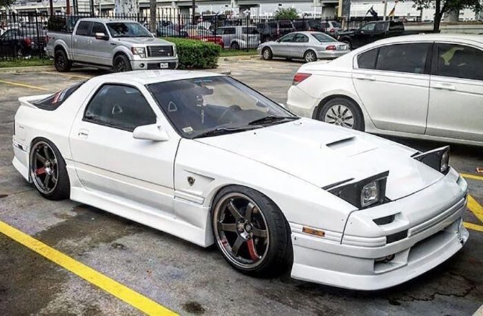 mazda rx7 fc color blanco ficha tecnica