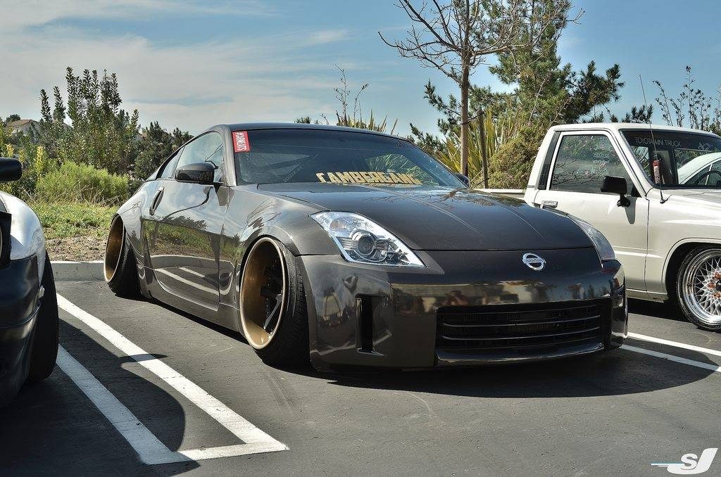 nissan 350z color negro tuning