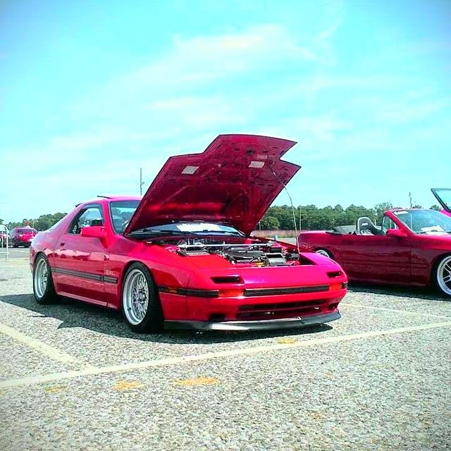mazda rx7 fc3s rojo