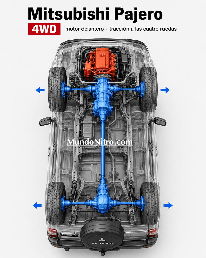 Diferencias entre AWD y 4WD en un sistema de tracción integral