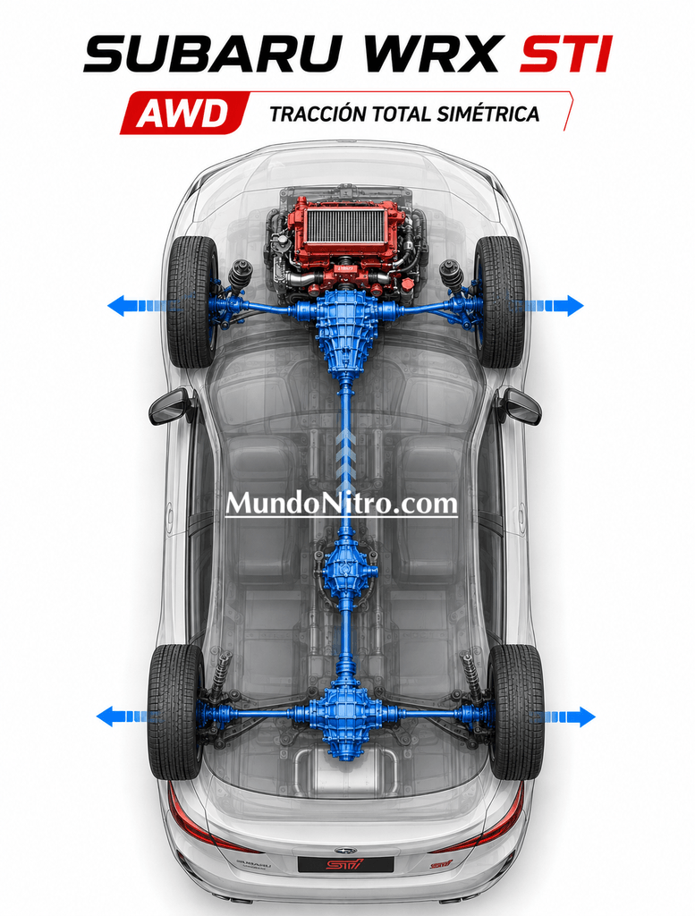 Diferencias entre AWD y 4WD en un sistema de tracción integral